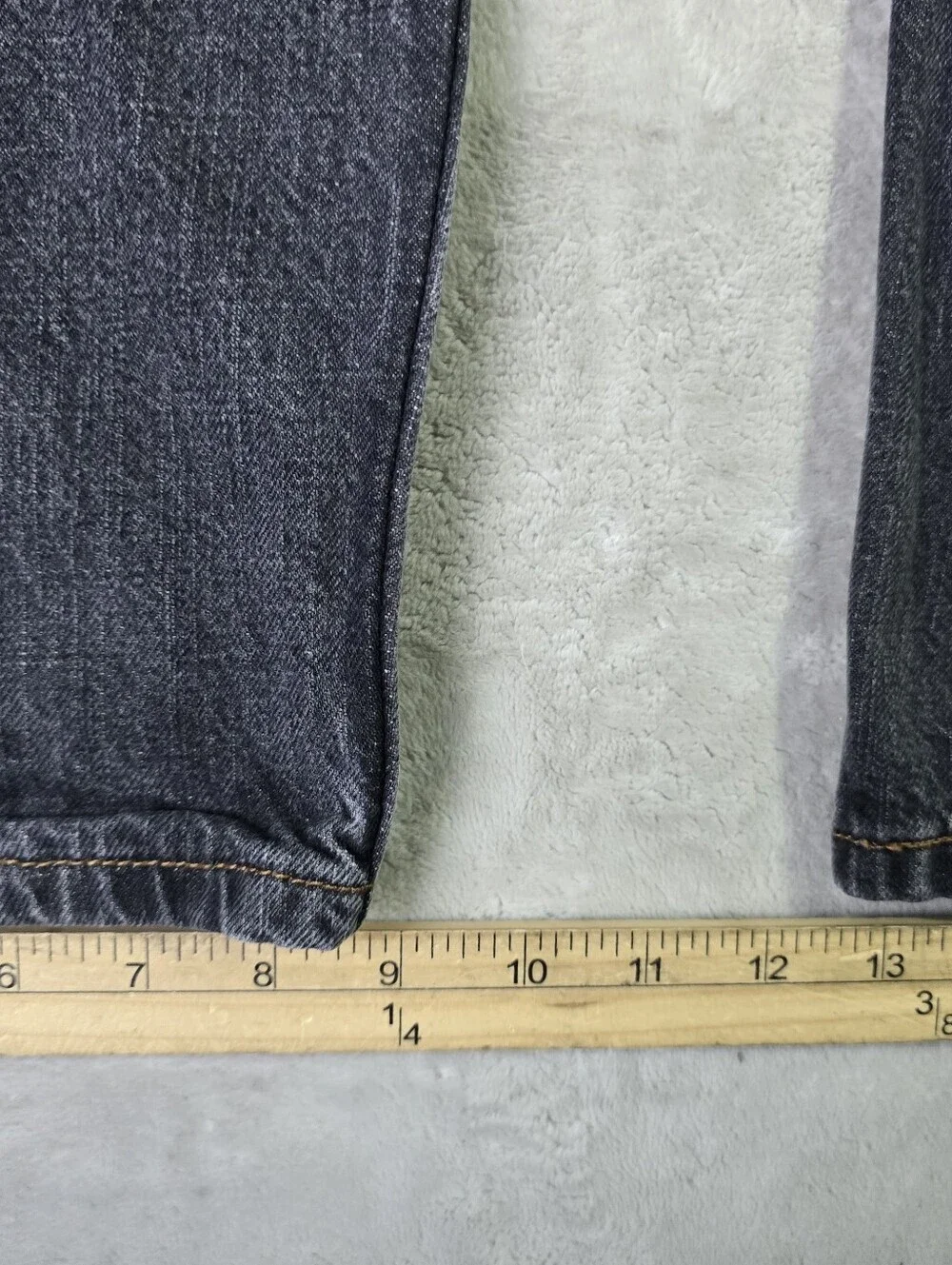 Levi's 559 Relaxed Straight Fit Jeans Men's 32x32 Black Wash Distressed Fade